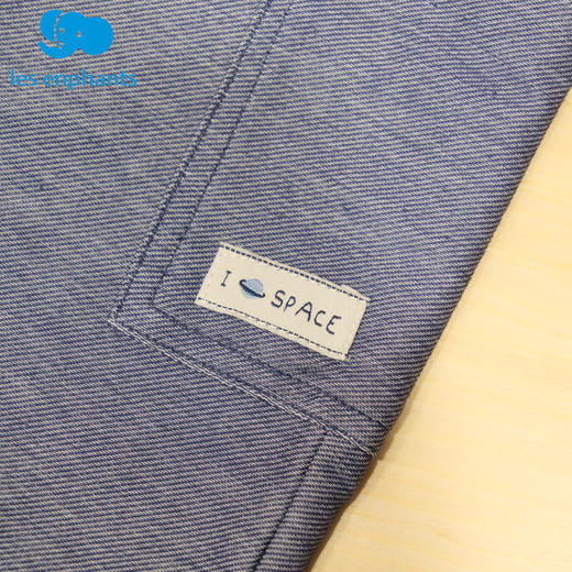 丽婴房-童衣类（夏）G3牛仔五分裤6_浅蓝 商品图1