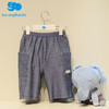 丽婴房-童衣类（夏）G3牛仔五分裤6_浅蓝 商品缩略图0
