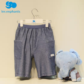 丽婴房-童衣类（夏）G3牛仔五分裤6_浅蓝