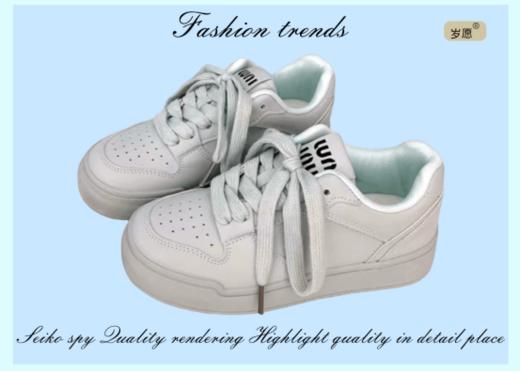 🔥【岁愿糖果色低帮透气百搭原宿风休闲板鞋】💥上脚后真的相当的耐看和美颜~🌸 商品图7