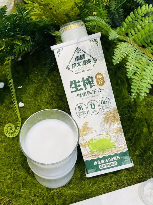 【 南国|徐大漂亮生榨椰汁】2大瓶仅19.9‼一瓶有600ml ‼ 32年国货老品牌💯好评无数的宝藏椰汁真鲜榨好喝‼ 商品图1