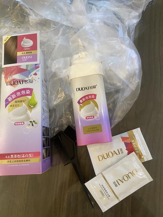 直发 不伤发，染护合一【多爱云朵慕斯染发摩丝】 商品图2