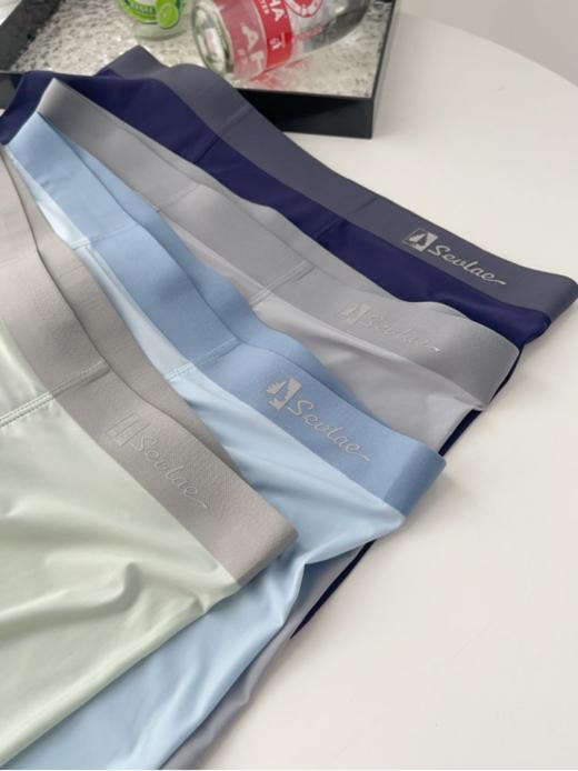 法国圣弗莱Sevlae🔥全国连锁800＋门店，私域新品首发💢【圣弗莱Sevlae男士120支冰丝内裤】 商品图5