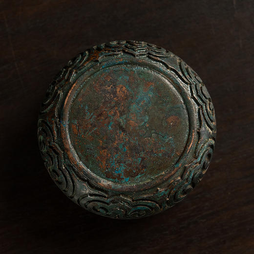 清 铜云纹香盒 商品图4