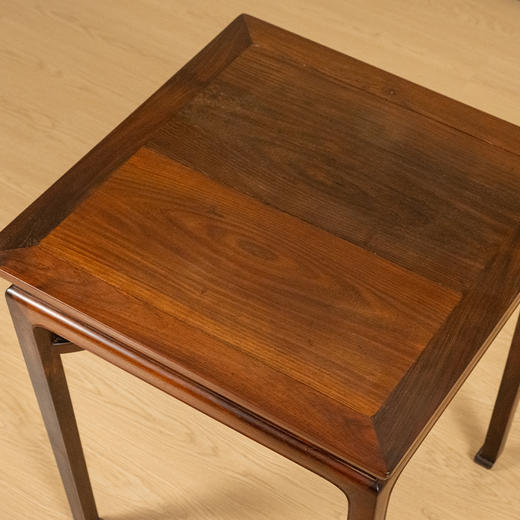 红木高束腰霸王枨马蹄腿方桌 商品图2