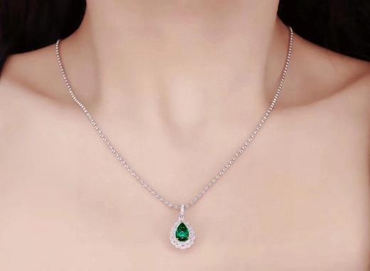 1.05ct 祖母绿吊坠 商品图4