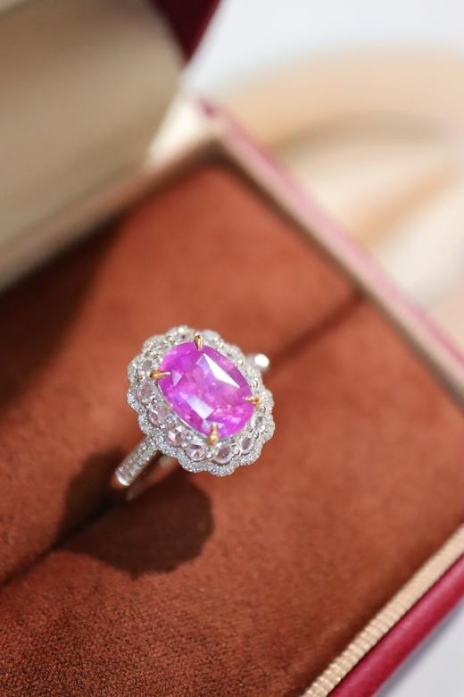 2.44ct 蓝宝石戒指 商品图5