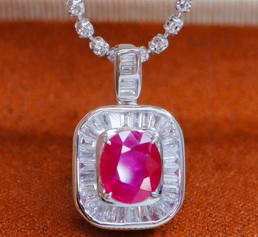 1.12ct 红宝石吊坠 商品图1