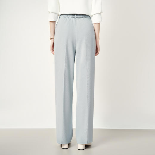 【后侧松紧腰】罗蒙女士休闲裤时尚简约大众商务百搭阔腿裤女 商品图10