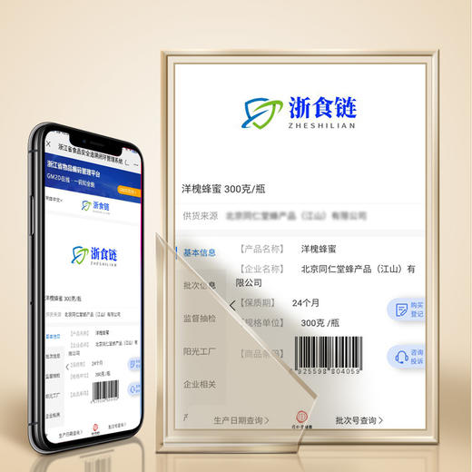 【正宗同仁堂品牌】北京同仁堂 蜂蜜吉礼900克礼盒（蜂蜜300克，洋槐蜂蜜300克，椴树蜂蜜300克）原料纯粹 拒绝添加 便携易使用SY 商品图3