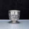 子佩集S999银【如意】酒杯摆件【BX0460550-2】纯银酒具2406 商品缩略图0