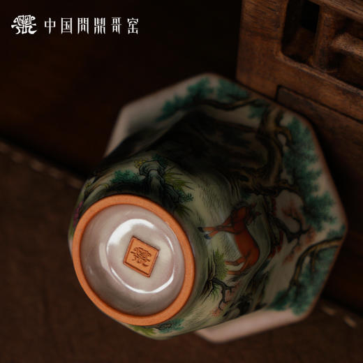 问鼎哥窑致巧款 潭影杯（马戏团）（缺货） 商品图4
