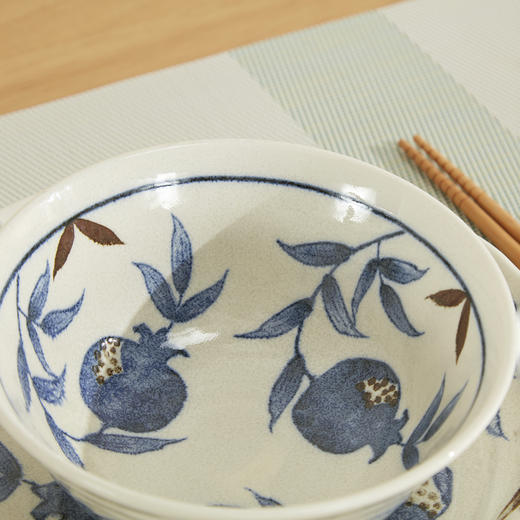 日本制餐具 金石榴系列 饭碗/大碗/圆钵/拉面碗/深盘 商品图10