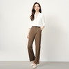 【后侧松紧腰】罗蒙女士休闲裤时尚简约大众商务百搭阔腿裤女 商品缩略图7