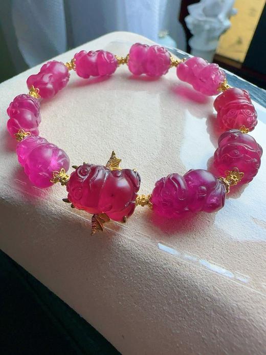 20.3g 雕刻碧玺手链 商品图1