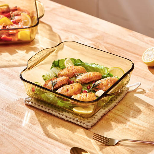 康宁  VISIONS高硼硅玻璃烤盘26*22*6.8cm 商品图4