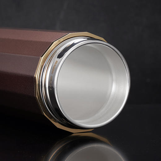 子佩集S990银【长乐永康】杯摆件【ZX009】纯银内胆泡茶杯2406 商品图4