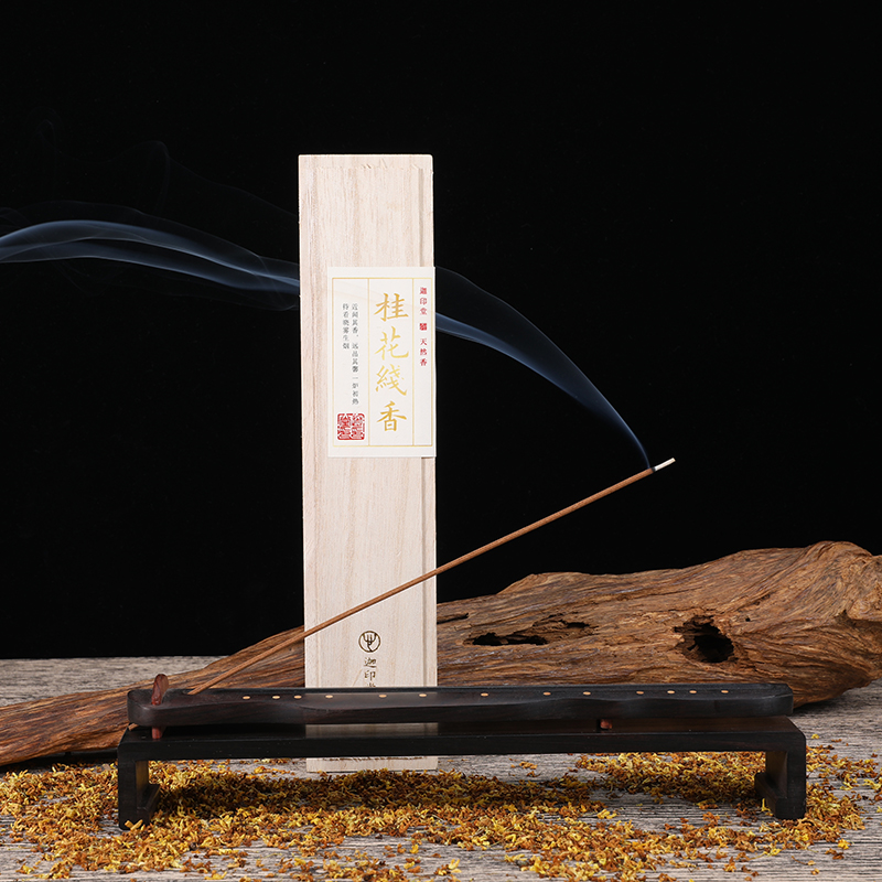 迦印堂丨桐木盒桂花线香/玫瑰线香/鹅梨帐中香 40g/100g 多款可选