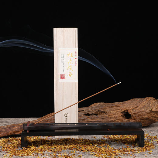 迦印堂丨桐木盒桂花线香/玫瑰线香/鹅梨帐中香 40g/100g 多款可选 商品图0