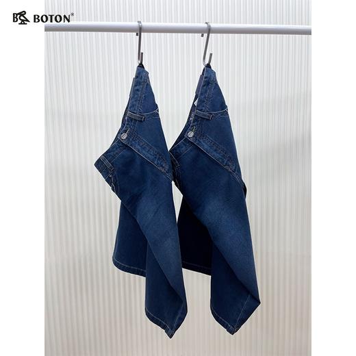 【第2件半价！尾货清仓不退换】波顿女士弹力牛仔5分裤LE375 商品图2