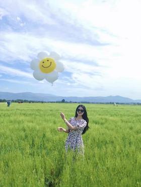 有碎花裙的夏天，是浪漫的