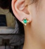 1.37ct 祖母绿耳钉 商品缩略图4