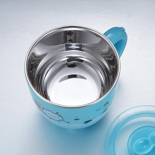 子佩集S999银【我是乖宝】套装【BX0460707】纯银儿童餐具碗摆件杯摆件叉勺2406 商品图3