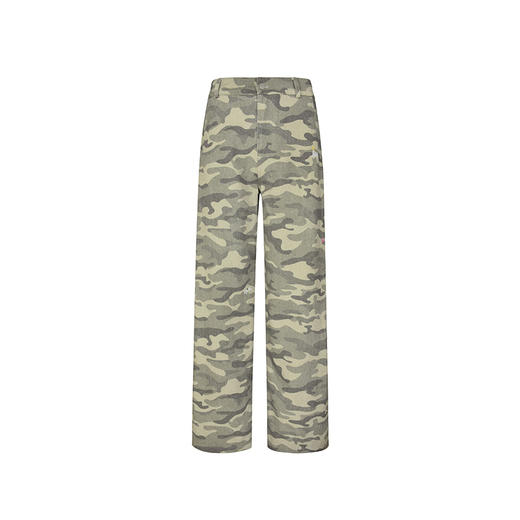 1.15上午10点8.8折！NUTH宽松直筒迷彩工装休闲裤休闲裤女 商品图5