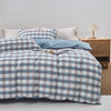红蜻蜓亲肤棉床上四件套小清新床上田园风床单被套学生宿舍无印系列四件套-巴克曼 被套200*230cm 商品缩略图1