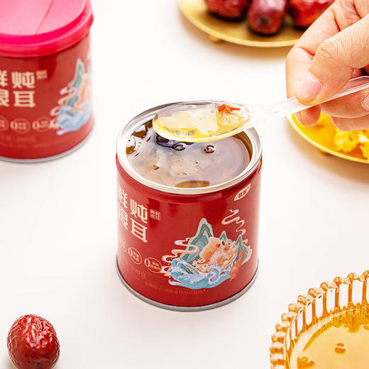 鲜炖银耳，36罐，0添加，0防腐剂，胶质丰富，汤汁浓稠，富含多种营养物质，营养美味，开罐即食，口感清润，甘甜，软糯M 商品图1