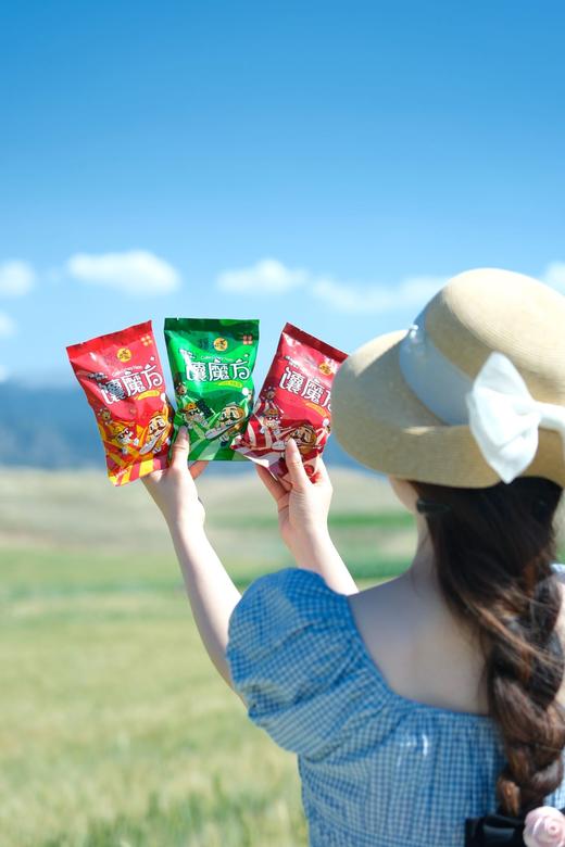 疆小馕-馕魔方（香辣鸭味，海苔味，番茄味）3种口味 商品图4