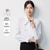 【蝴蝶结系带领】罗蒙女士长袖衬衫舒适微弹优雅气质时尚有型衬衣女 商品缩略图7