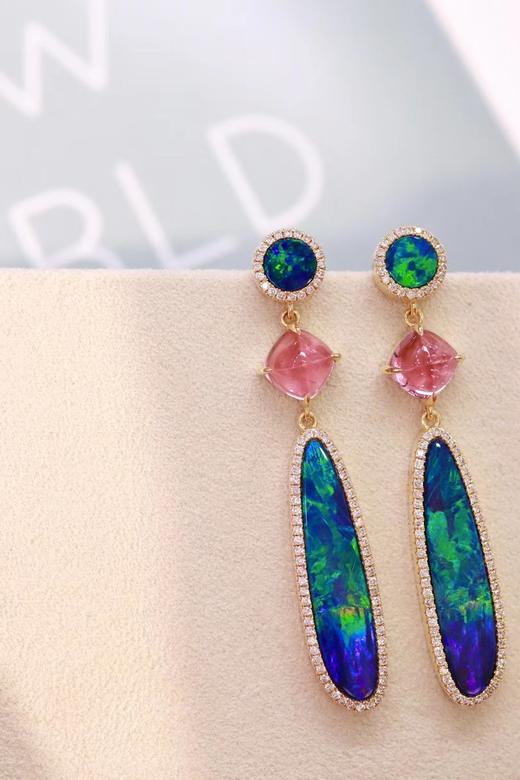 9.8ct 欧泊耳坠 商品图4