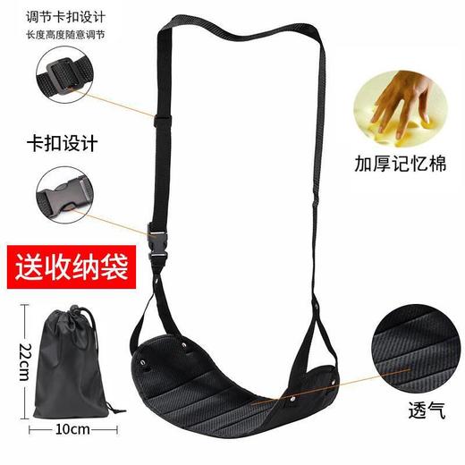 旅游歇脚垫 foot rest便携吊脚床飞机高铁脚踏垫办公室午睡神器 商品图8
