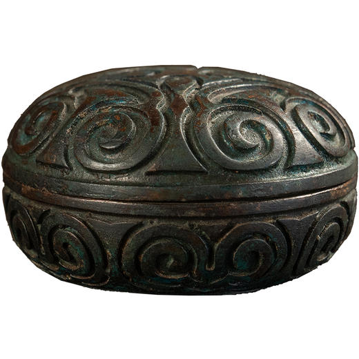 清 铜云纹香盒 商品图5