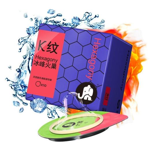 【年末亏本清仓 情趣系列 k纹刺激】大象情趣避孕套 情趣螺纹 情趣k纹 冰火k纹 10只 商品图6