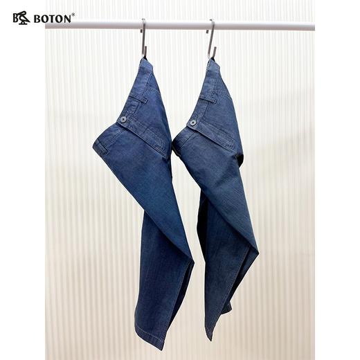 【第2件半价！尾货清仓不退换】波顿女士弹力牛仔七分裤LE351 商品图1