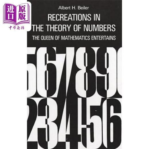 【中商原版】数论中的再创造 修订版 Recreations in the Theory of Numbers Revised 英文原版 Albert H Beiler 益智 商品图0