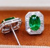 1.985ct 祖母绿耳钉 商品缩略图2