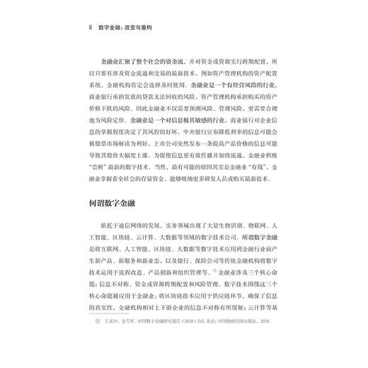 数字金融：改变与重构/"十四五"时期国家重点出版物出版专项规划项目/数字社会科学丛书/王义中等著/浙江大学出版社 商品图2