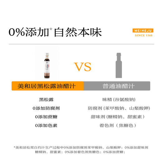 【美和居】黑松露油醋汁0脂肪减零酱料轻食芝麻沙拉酱蔬菜蘸料 商品图3