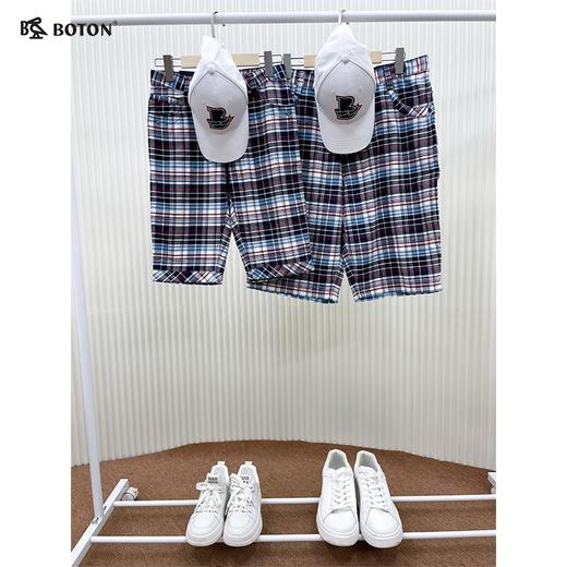 【第2件半价！尾货清仓不退换】波顿男士休闲格仔中裤ME359 商品图4