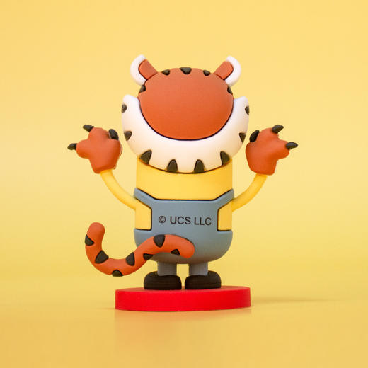 【小黄人大眼萌手办】十二生肖量版 小黄人大眼萌系列公仔 全款摆件 小黄人手办 一起来冒险 商品图3