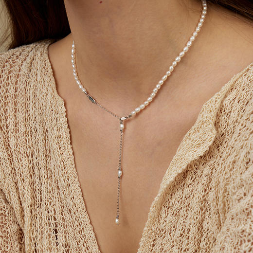 ARSIS｜流光系列 海洋泪珠项链 商品图3