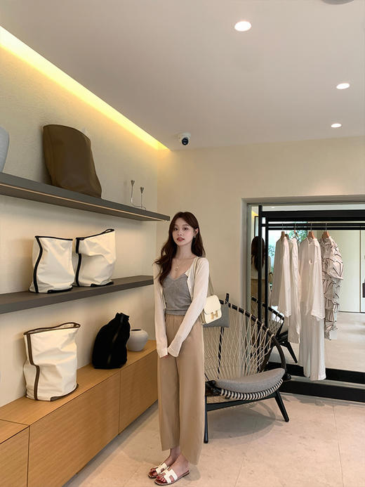 金蘑菇菇  simple fit everyday气球裤 / 松紧腰慵懒九分休闲裤 商品图4