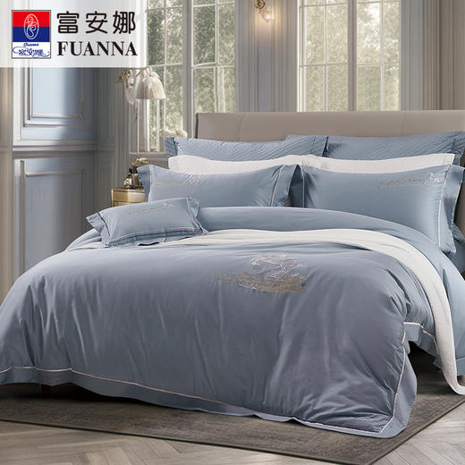 【6F】富安娜素绣床单四件/达芬奇系列·达芬奇密码 商品图13