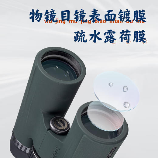 博冠（BOSMA）瑞鹤10X42ED望远镜高倍高清专业级双筒观鸟镜手机拍照微光夜视望远镜 商品图8