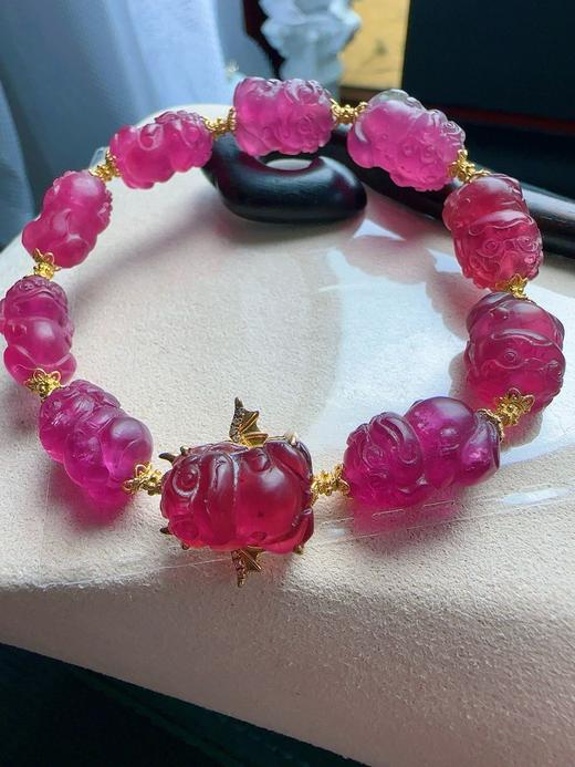 20.3g 雕刻碧玺手链 商品图0