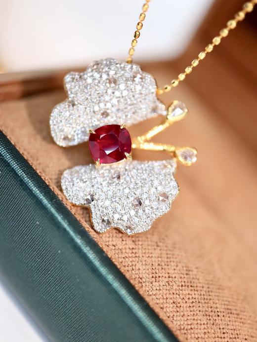 1.02ct 5.7g 红宝石项链 商品图4
