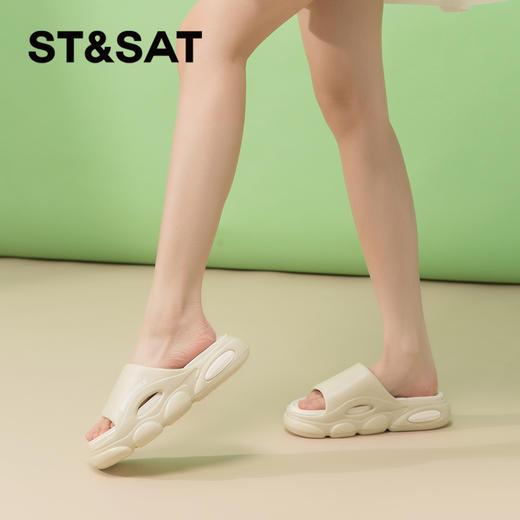 星期六休闲简约厚底外穿拖鞋SSC2790029 商品图5